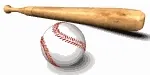 Illustrazione sportiva: baseballani