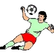 Illustrazione sportiva: calcio
