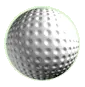 Illustrazione sportiva: golf