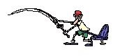 Illustrazione sportiva: pesca